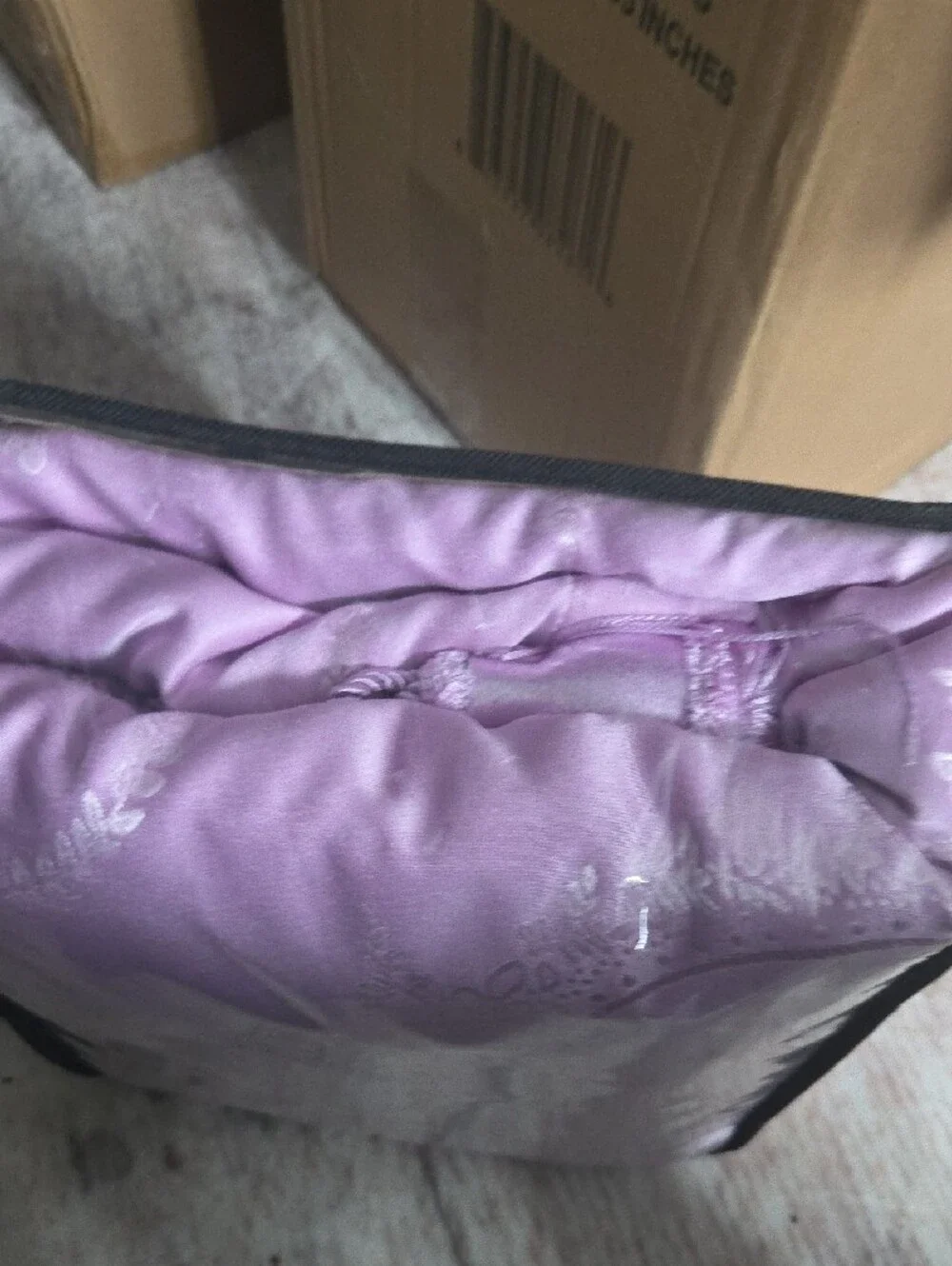 Maya Lilac Swag Valance Curtain Set